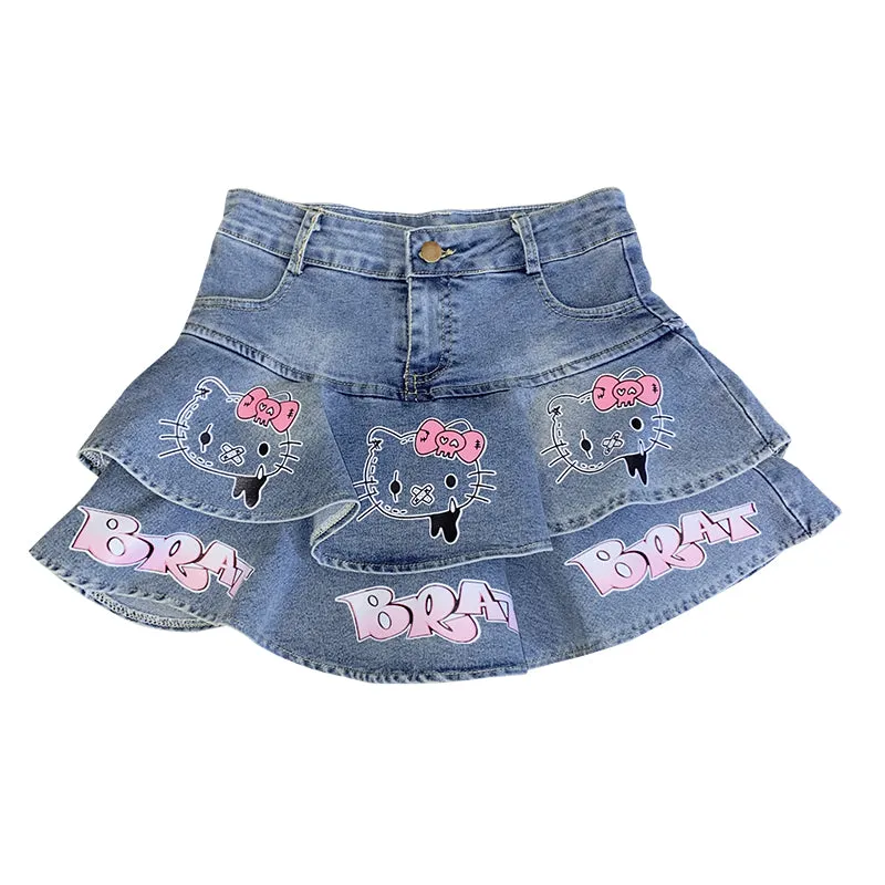 Cute cartoon skirt PL51490