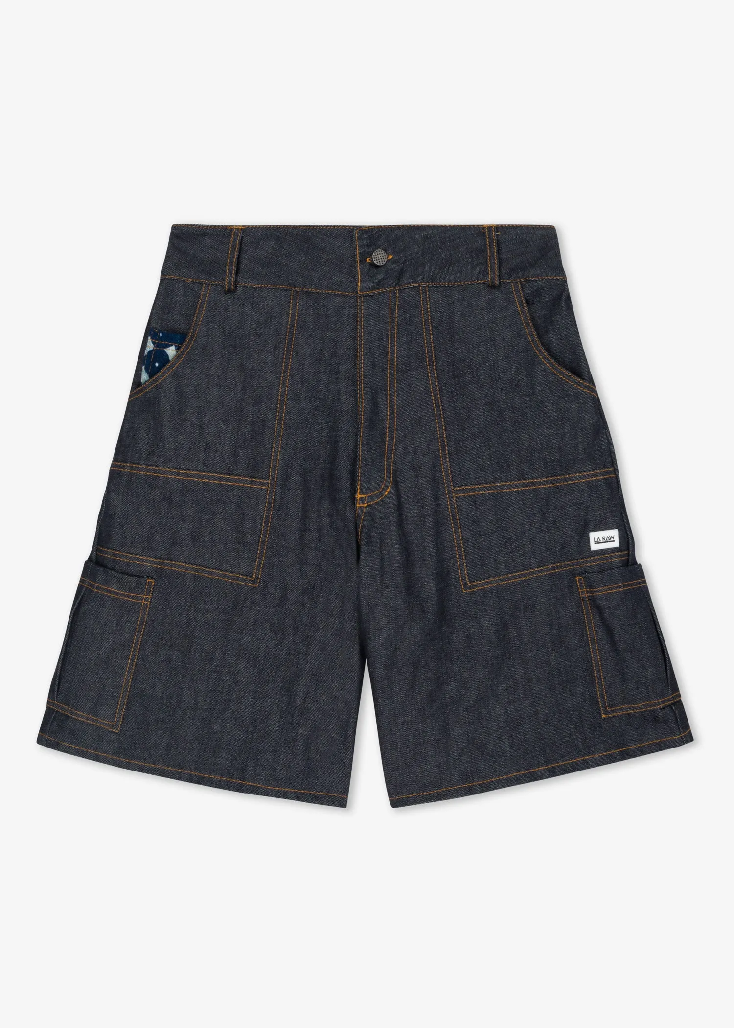 DENIM JORTS INDIGO