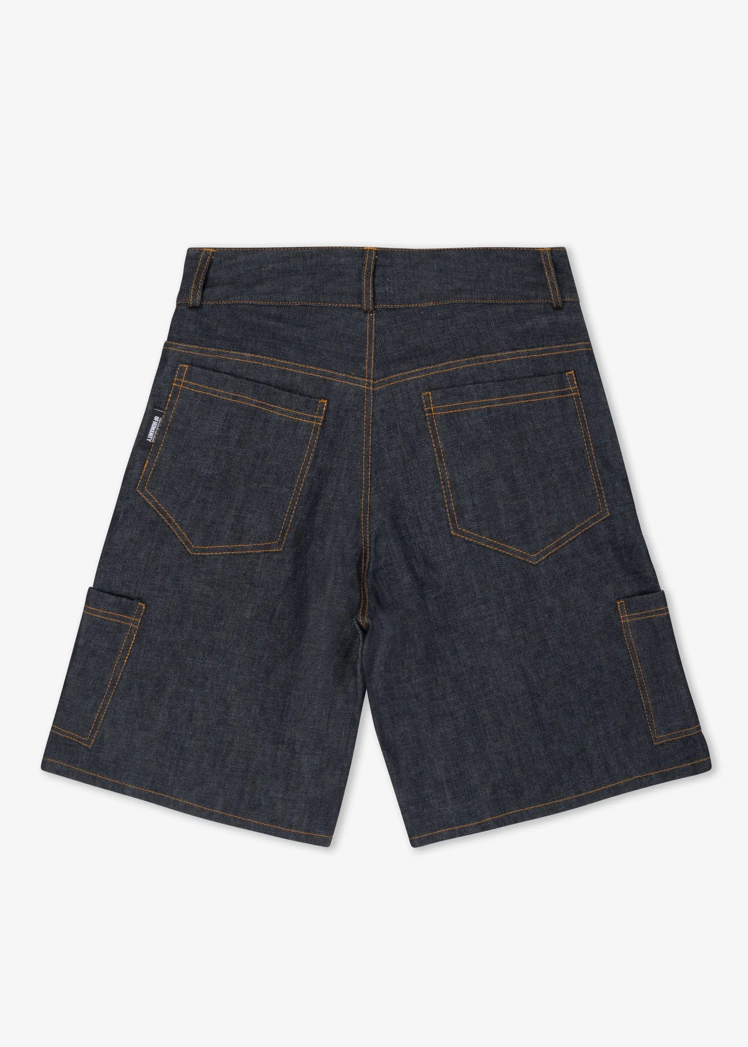 DENIM JORTS INDIGO