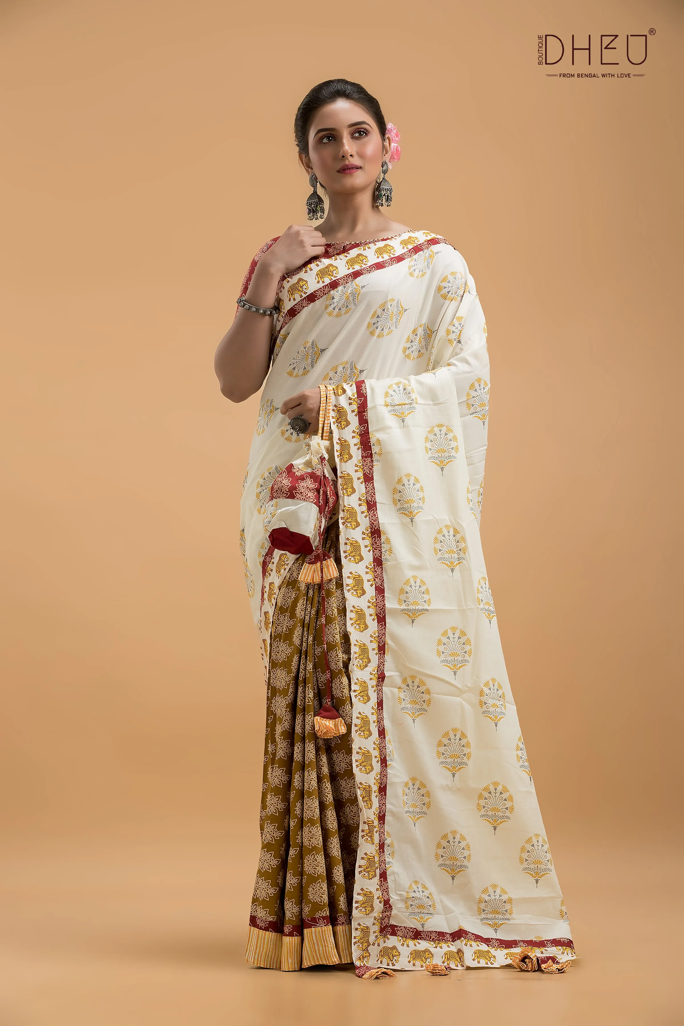 Dheu Signature Fusion Saree