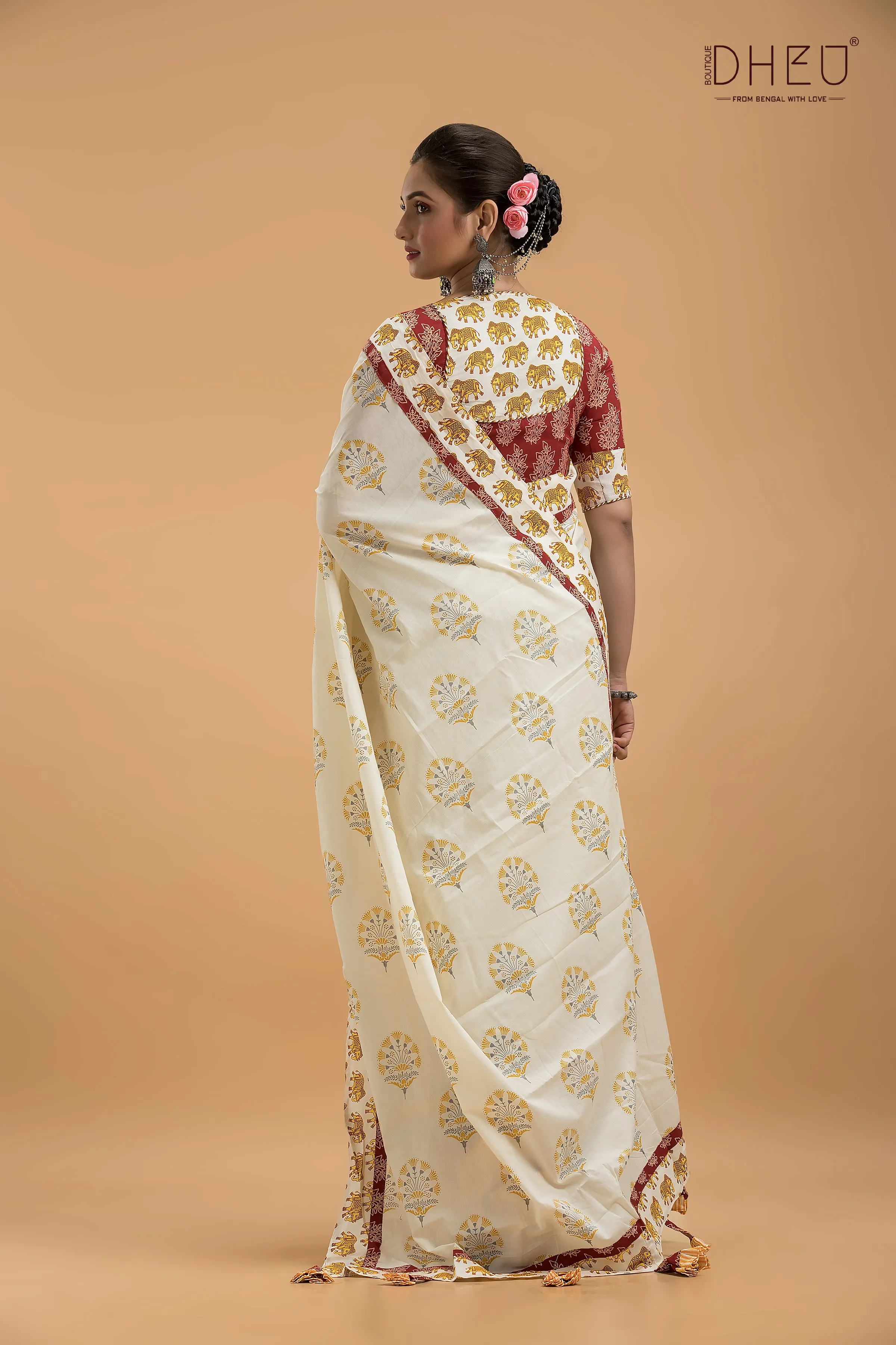 Dheu Signature Fusion Saree