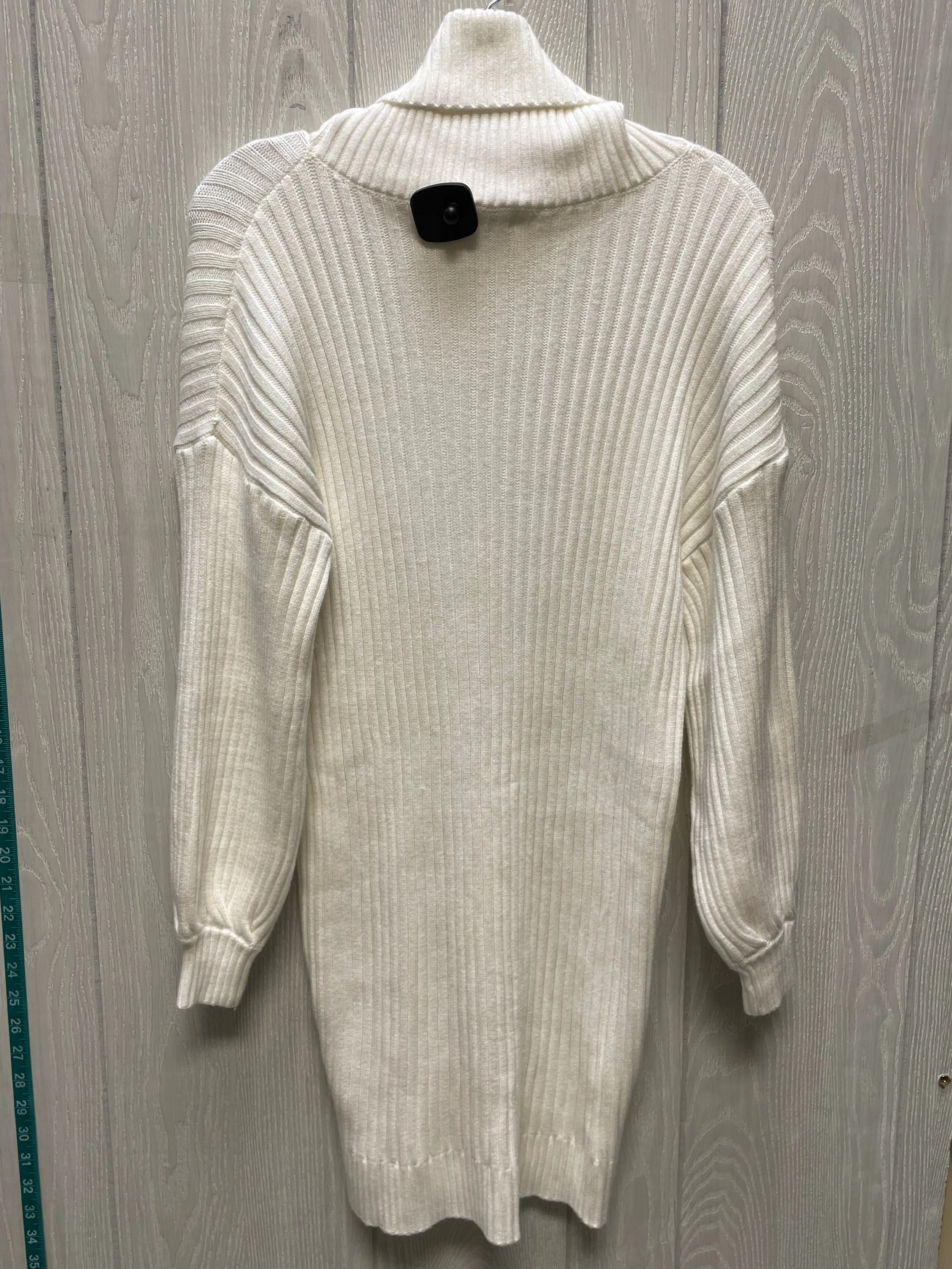 Dress Sweater By Cme In Cream, Size: Xs