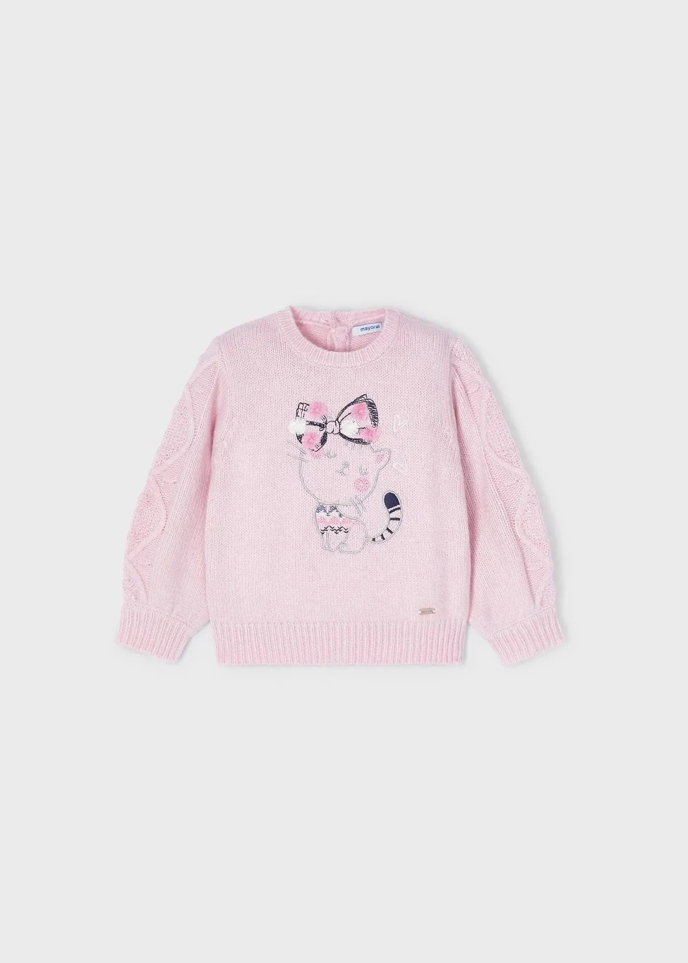 Embroidered Sweater Baby Girl | Mayoral