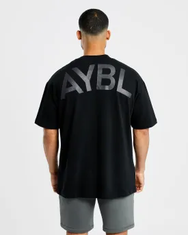 Essential Oversized T Shirt - Black