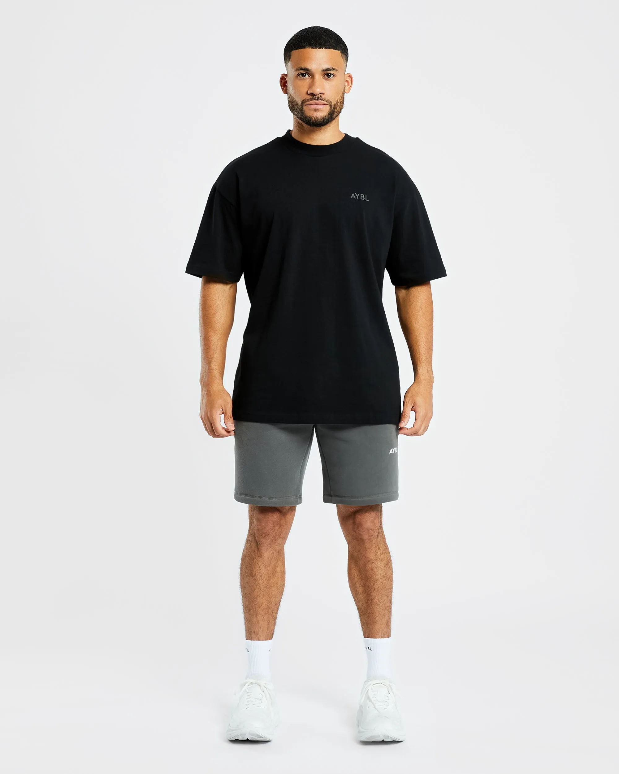 Essential Oversized T Shirt - Black