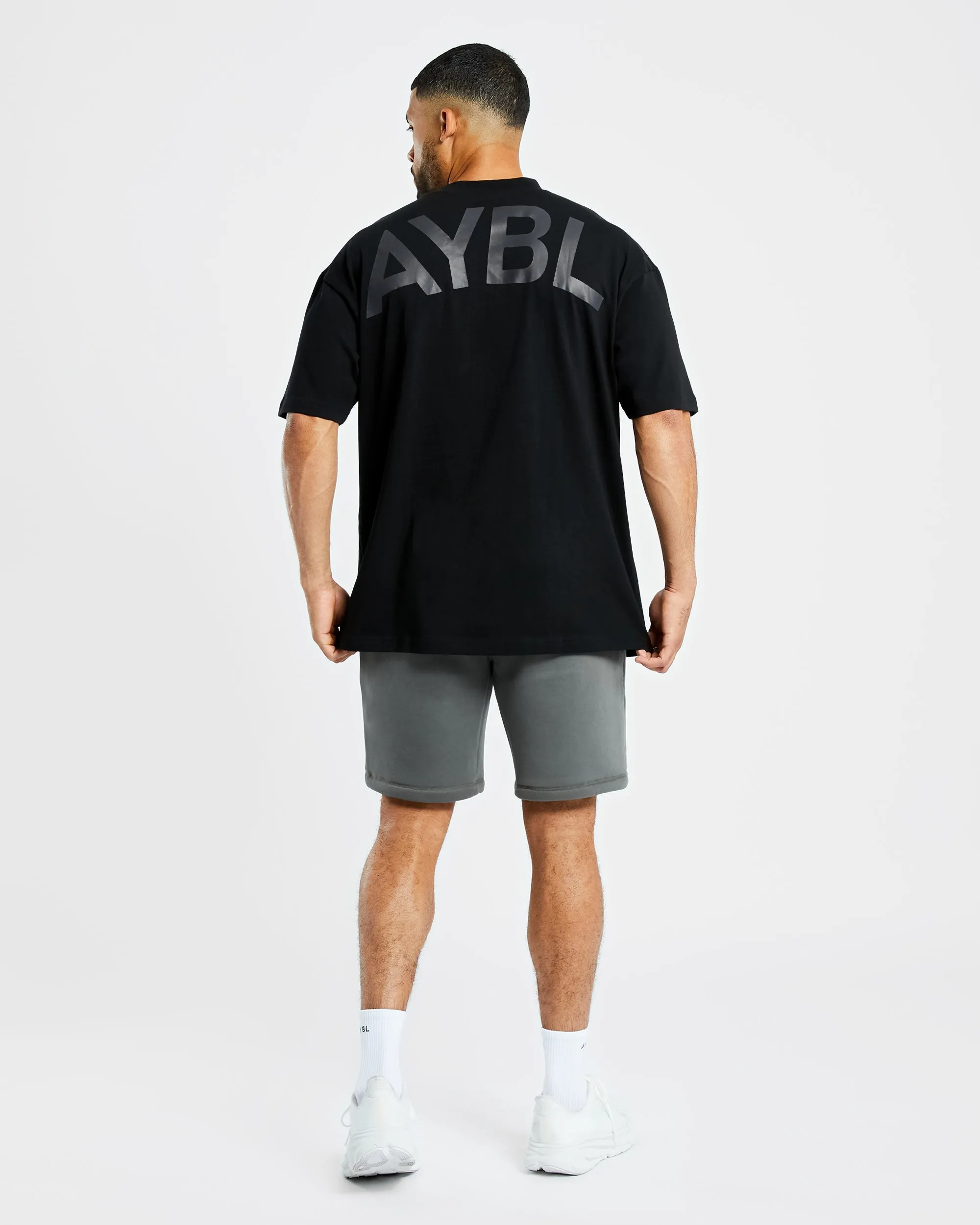 Essential Oversized T Shirt - Black