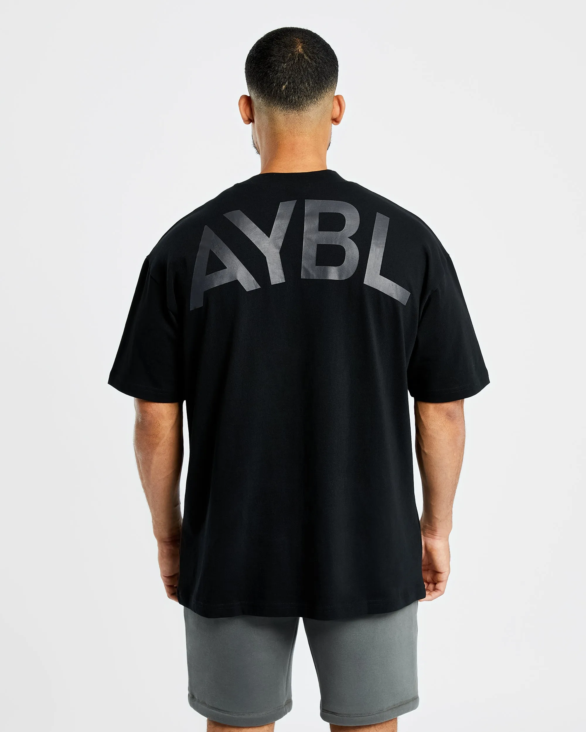 Essential Oversized T Shirt - Black