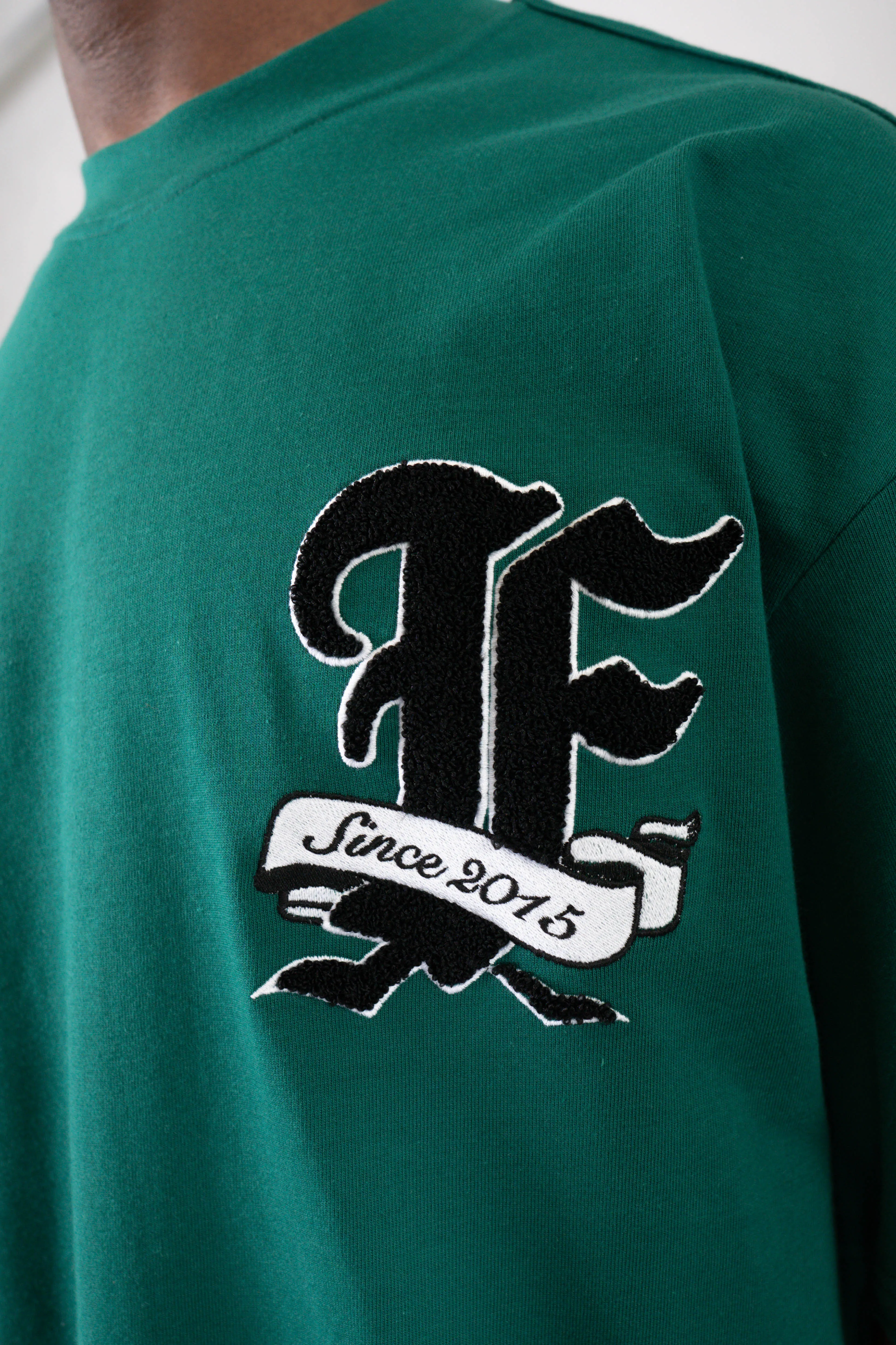 F FROTTEE FOREST GREEN T-SHIRT