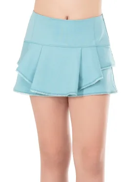 Flirty Mesh Border Skirt (Girls)