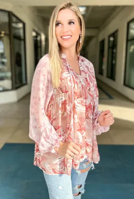 Fretta Floral Top