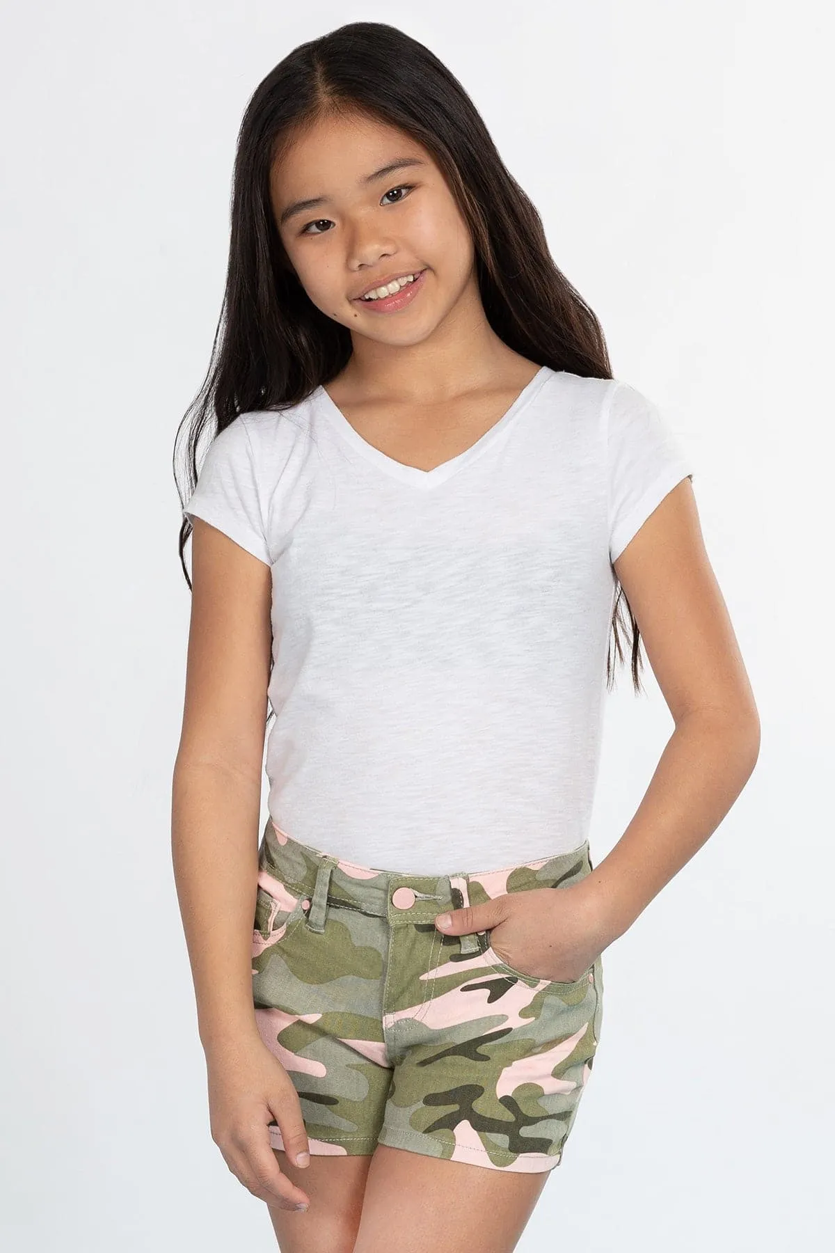 Girls Essential Twill Shorts