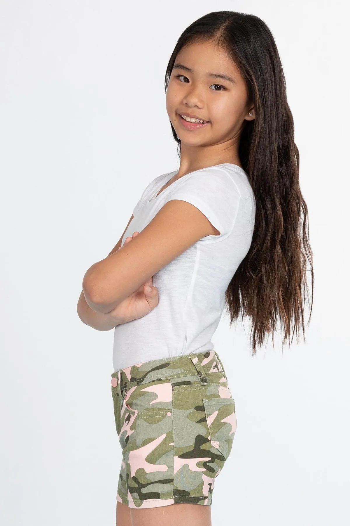 Girls Essential Twill Shorts