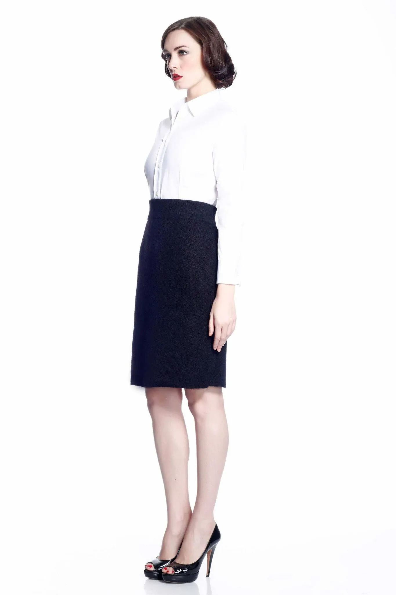 Glenda Reversible Pencil Skirt