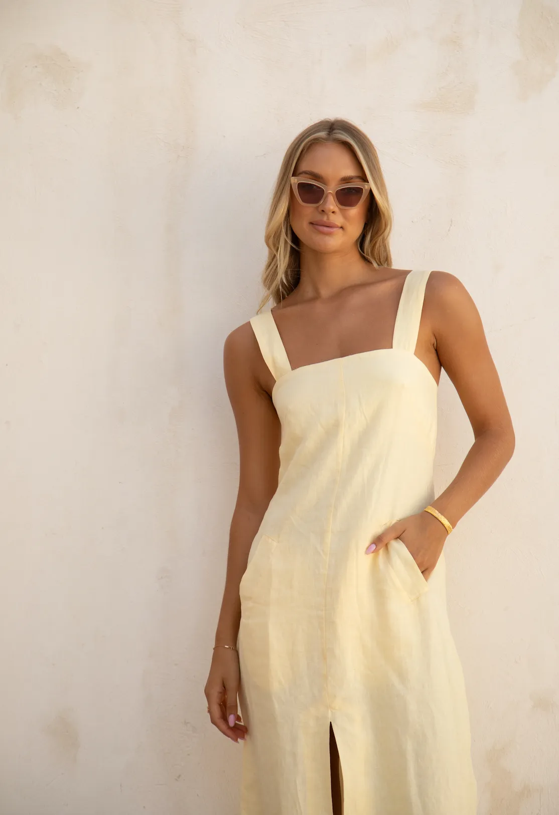 Goldie Dress - Linen