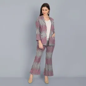 Ikkat Co-Ord Set - Set of 2