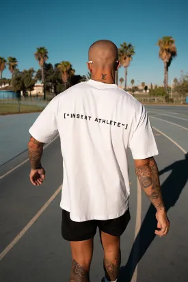 Insert Athlete Tee - White