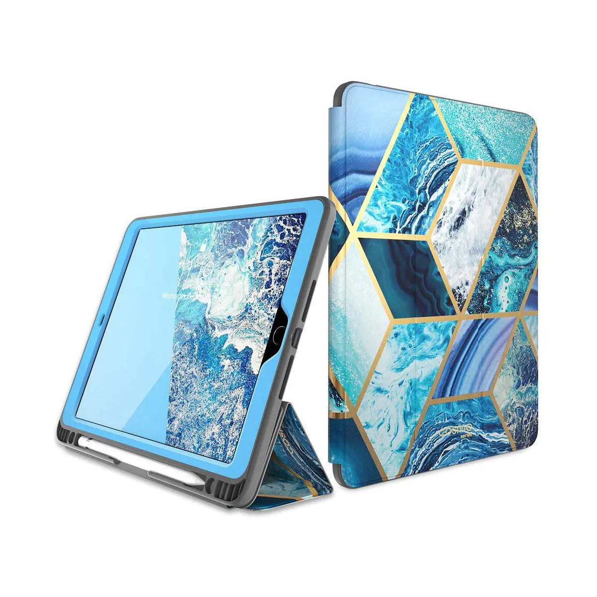 iPad 10.2 inch (2019 | 2020) Cosmo Case(open box)-Ocean Blue