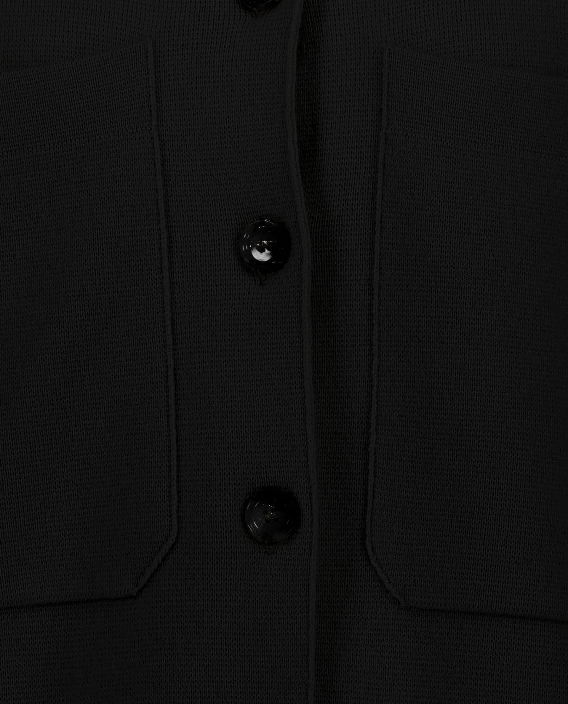 Jacket aus Cashmere-Mischung in Schwarz