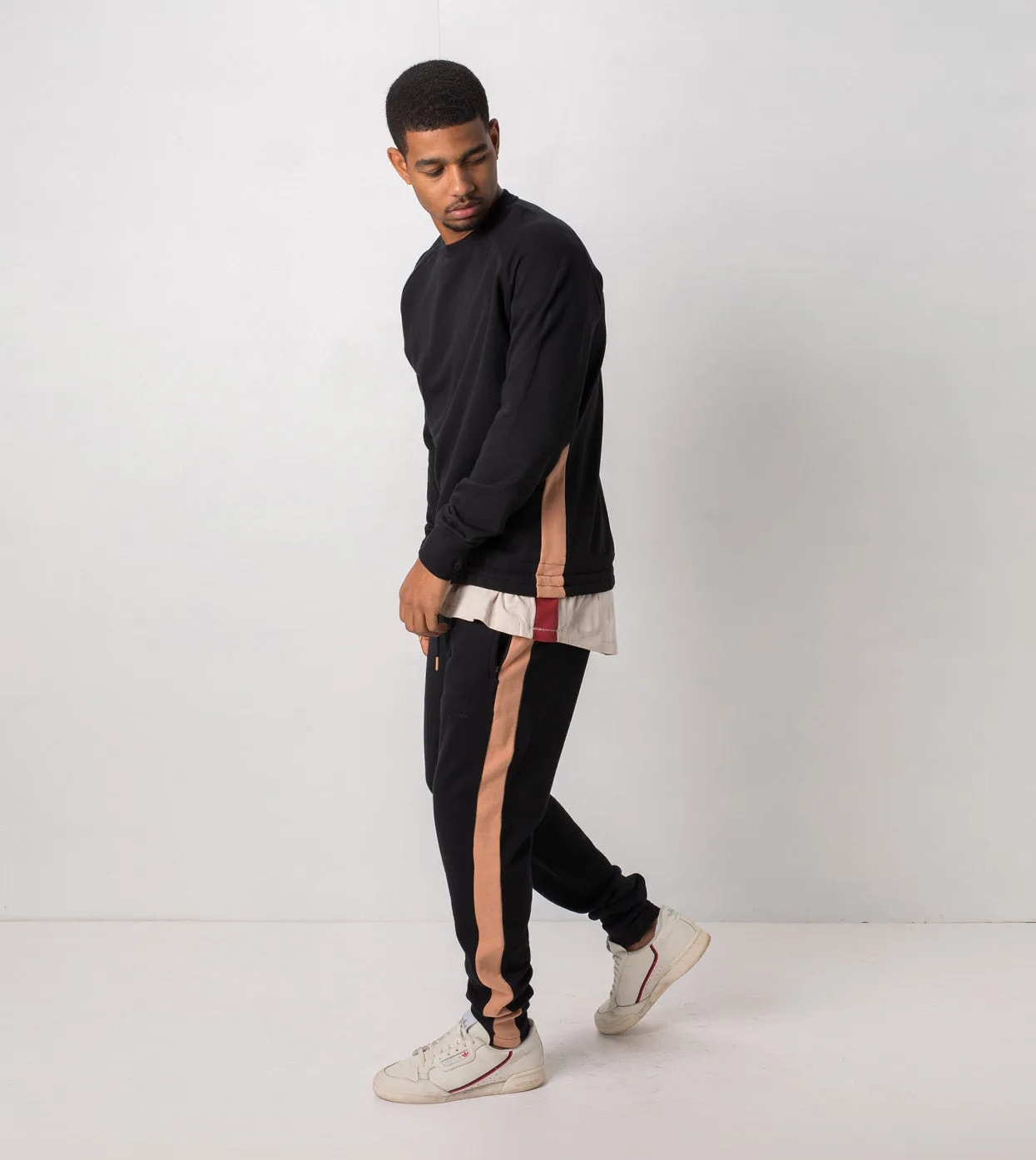 Jumpshot Trackpant Black/Biscuit