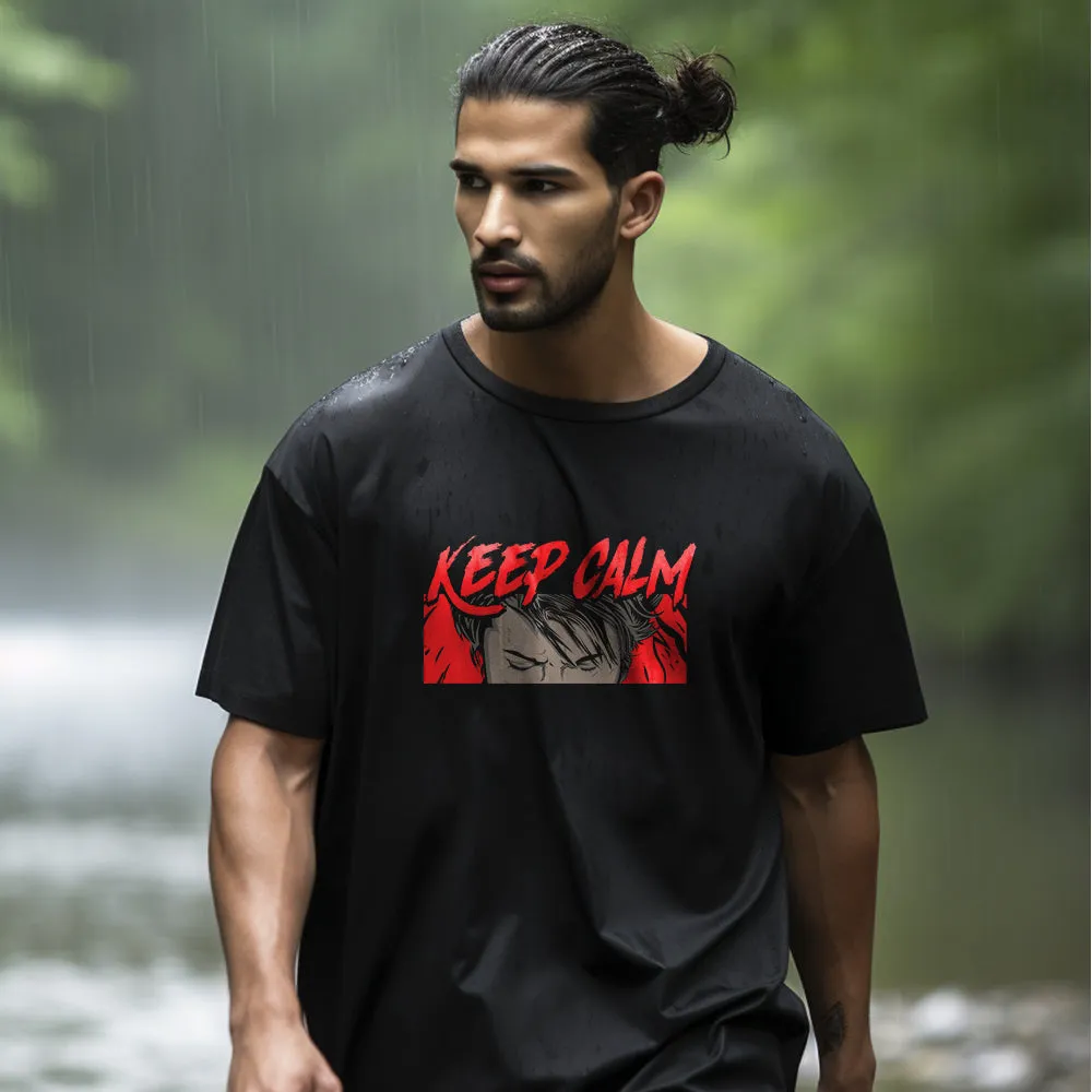 Keep Calm: Eyes Oversized T-Shirt