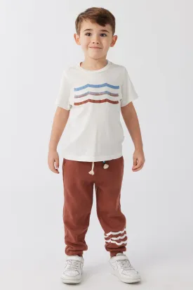 Kids Sunset Waves Tee