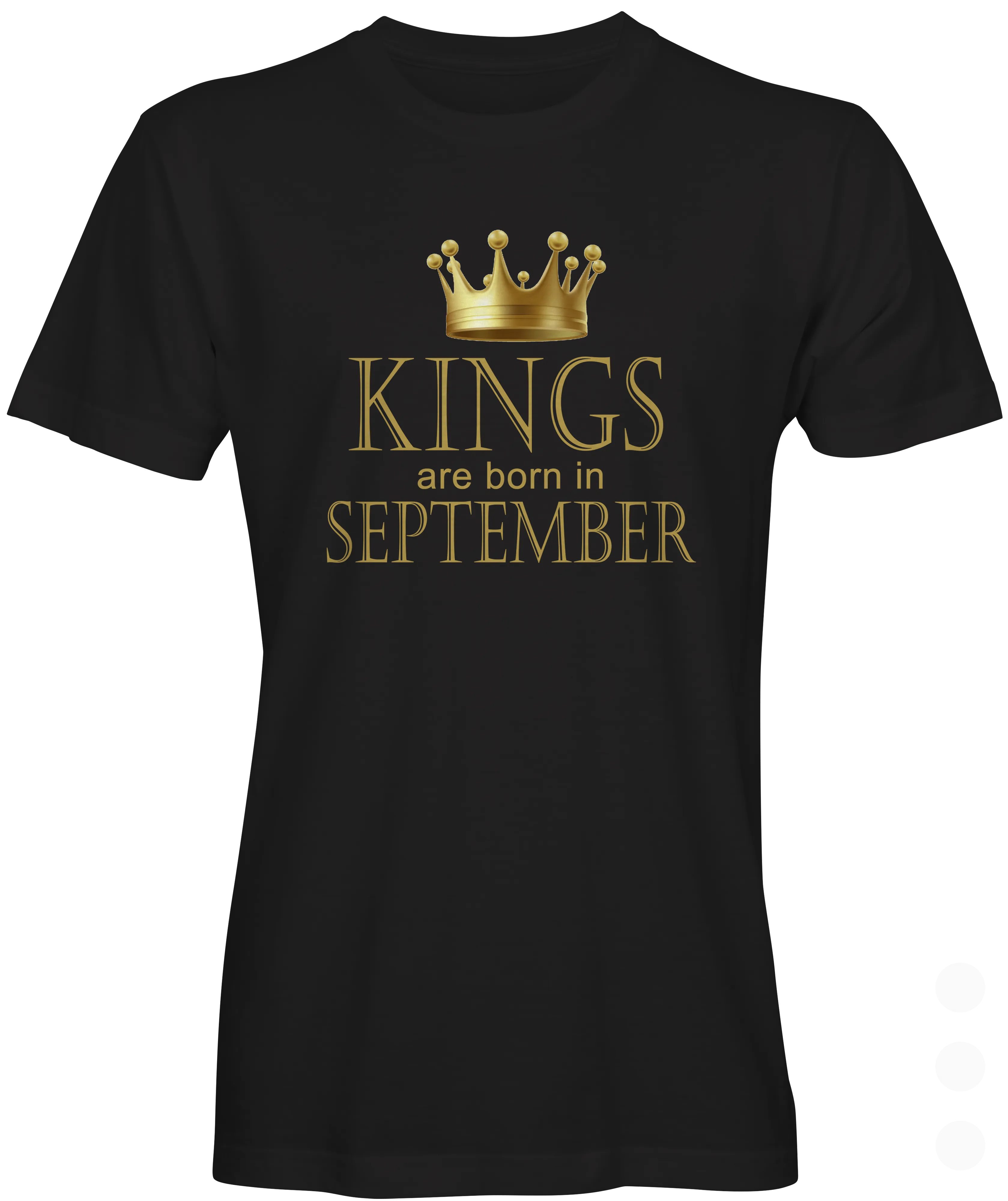 Kings Are Born In September Graphic Tee