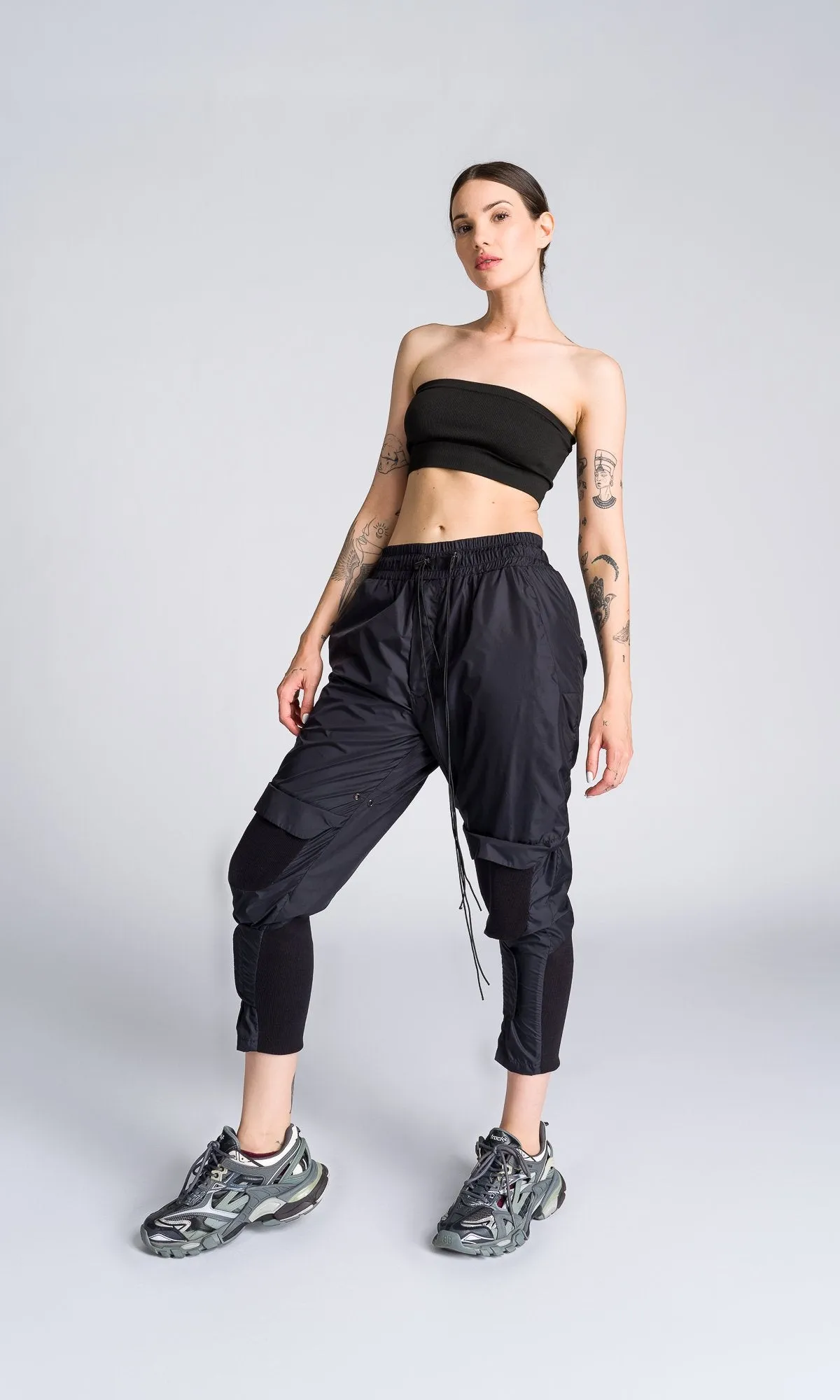 Knee Flap Track Pants