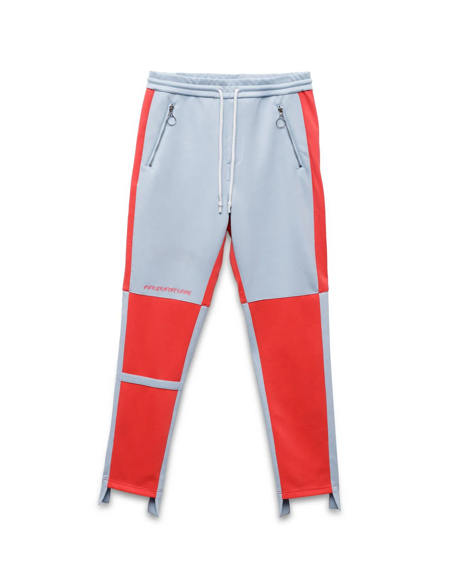 Konus Men's Color Blocked Track pants in Light Blue