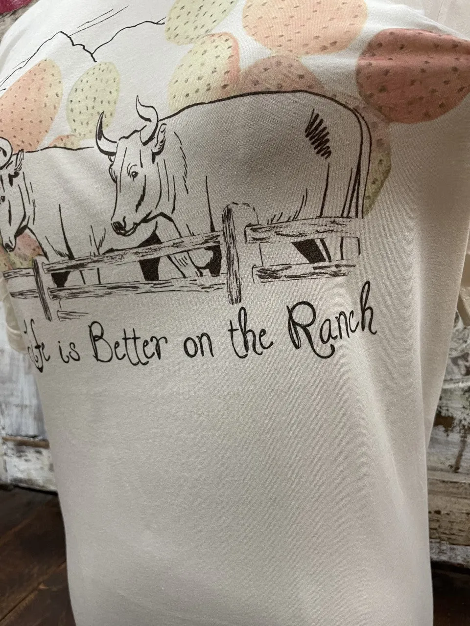 Ladies T-Shirt - RANCH LIFE