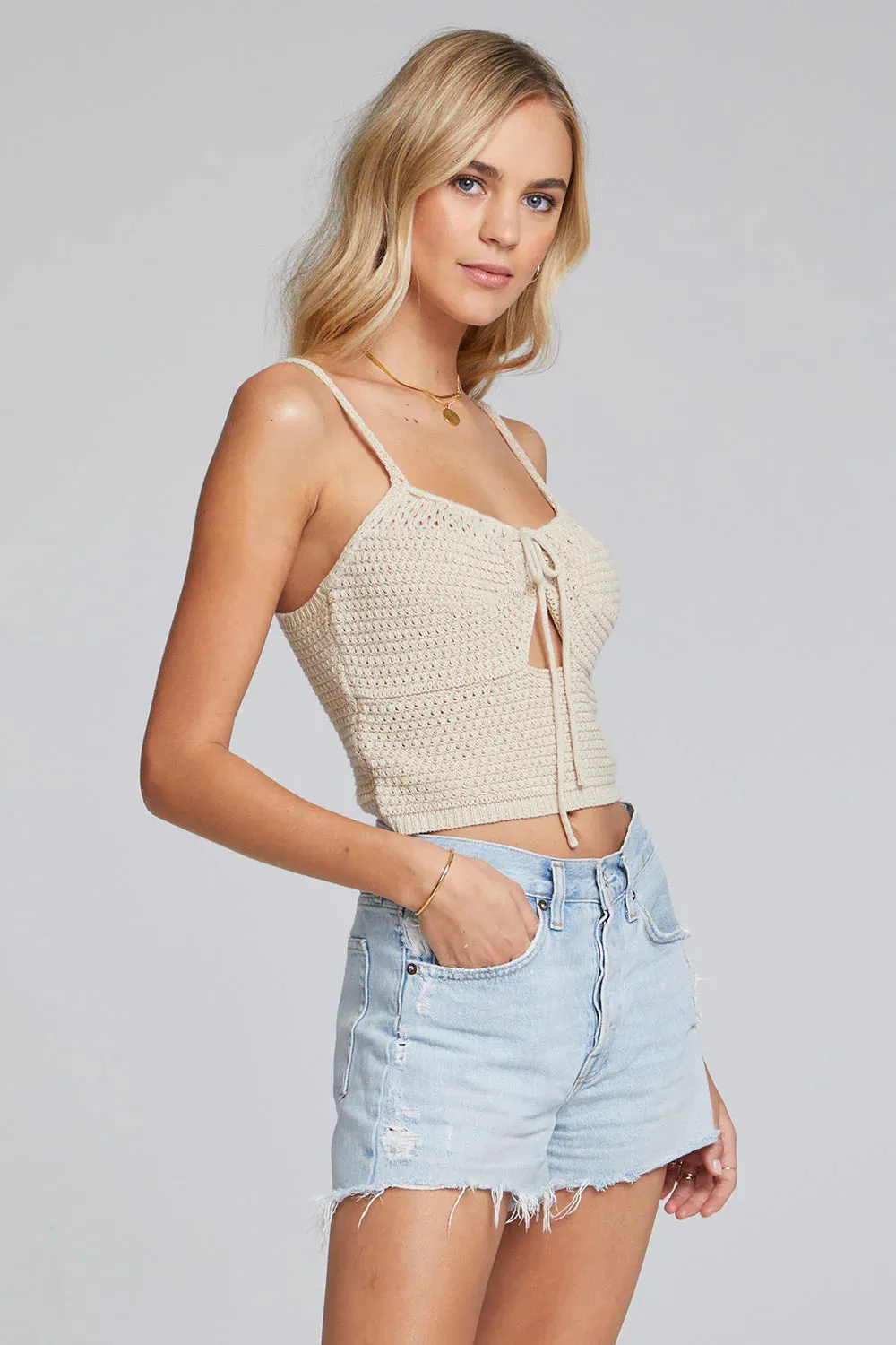 Lemon Sweater Tank