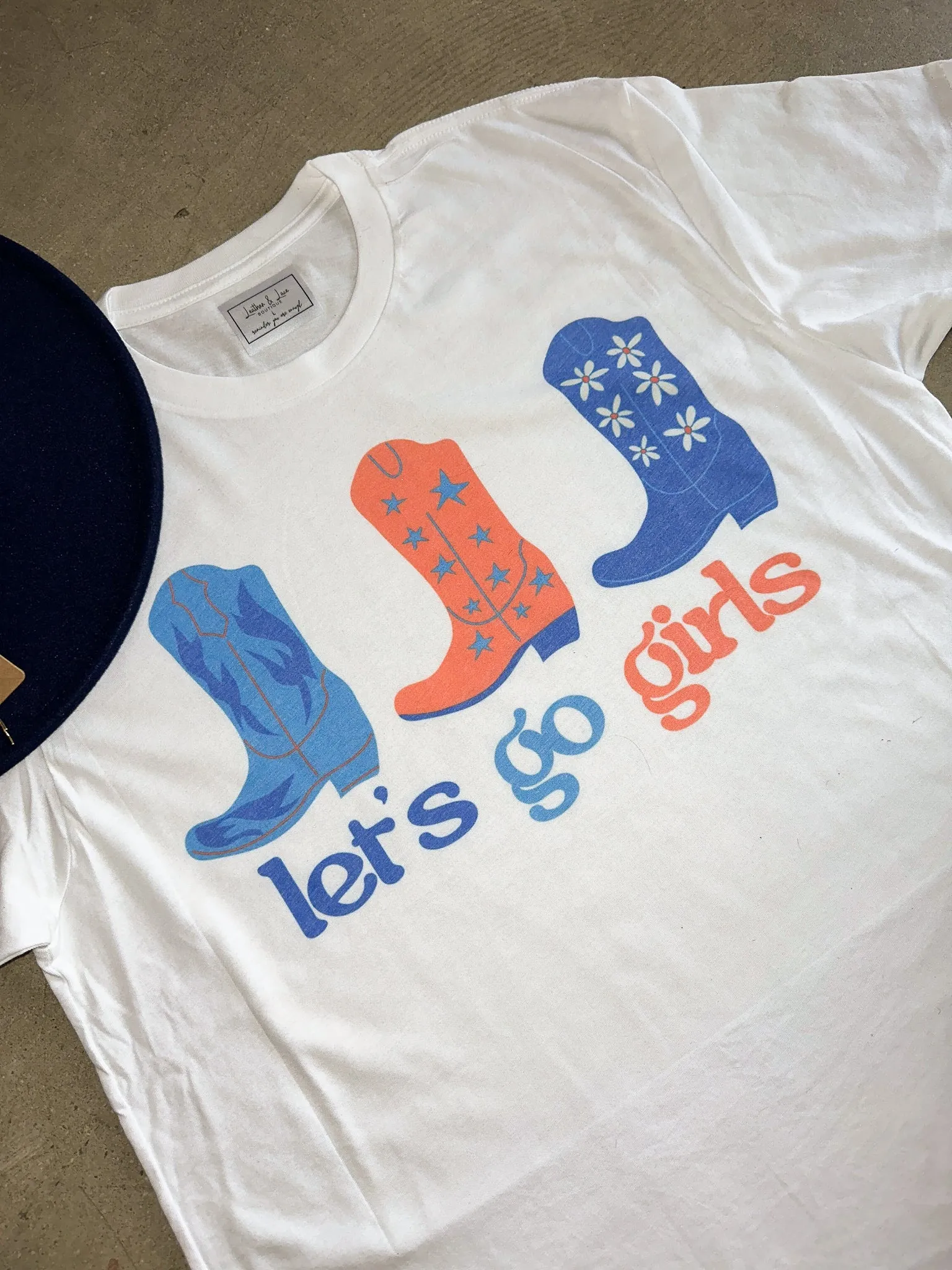 Let's Go Girls America Graphic Tee