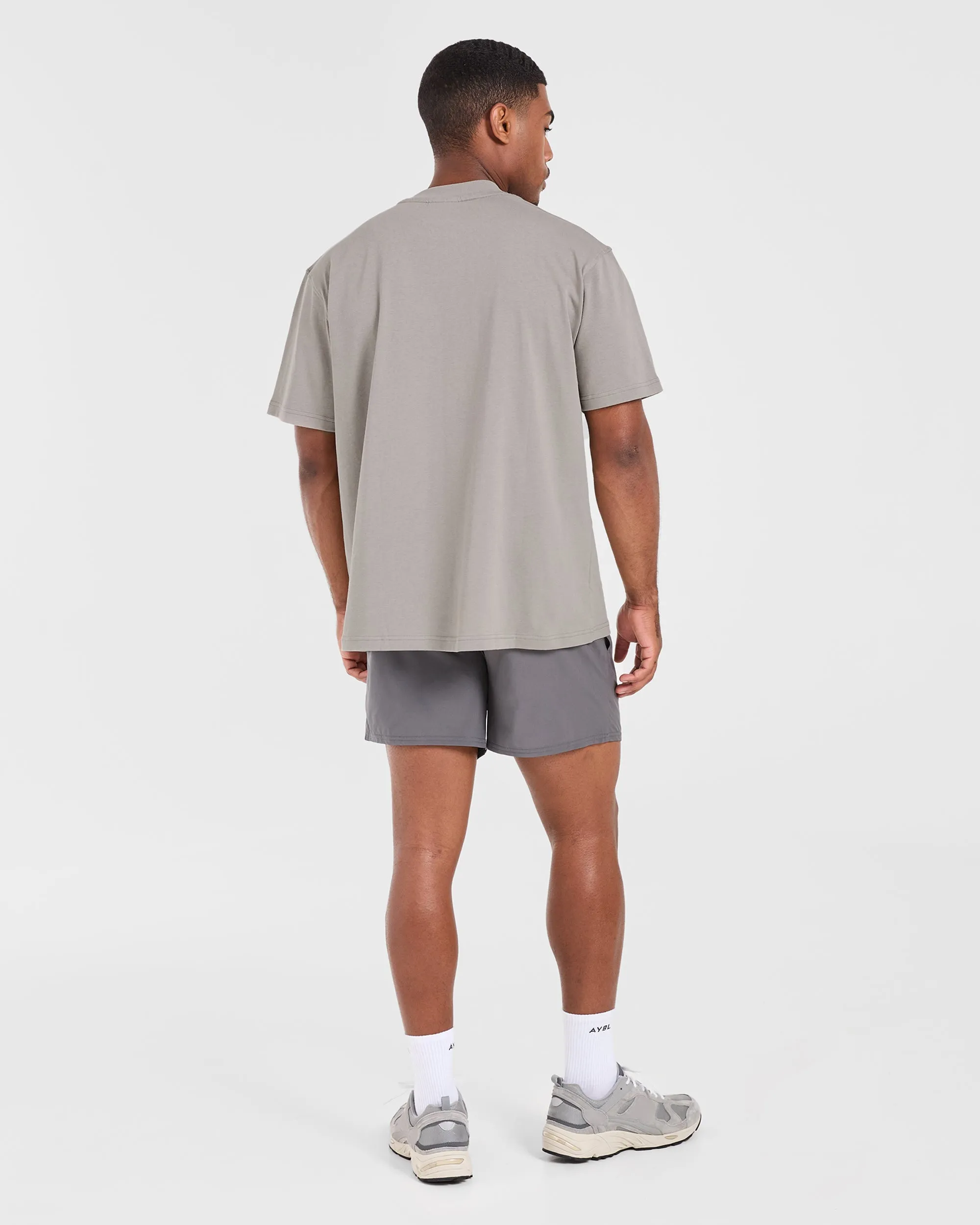 Lift Club Oversized T Shirt - Fog