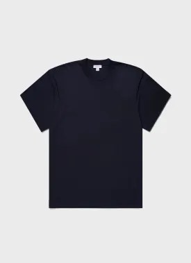 Men's Oversized Heavyweight T-shirt in Navy