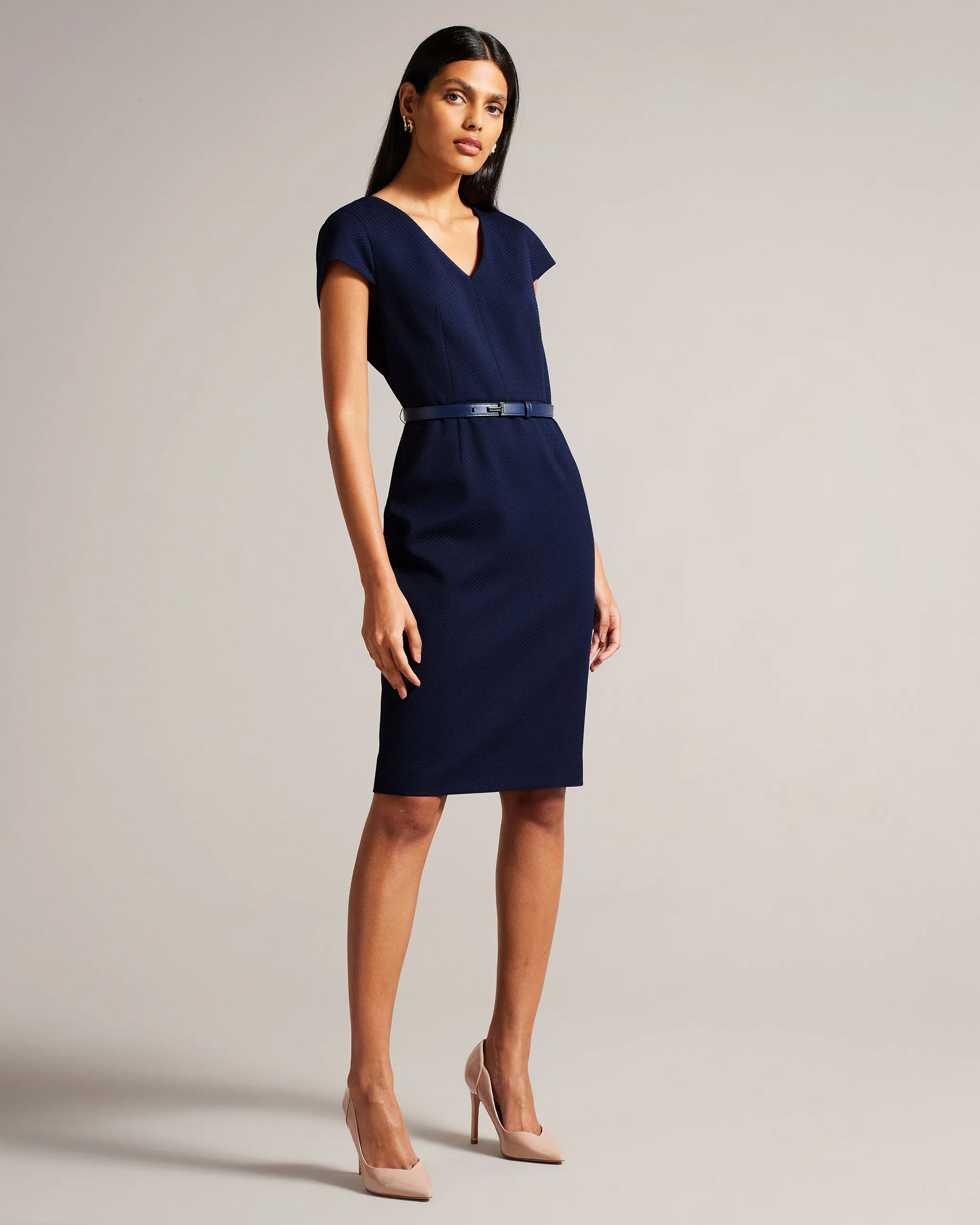 Michahd Pencil dress Navy