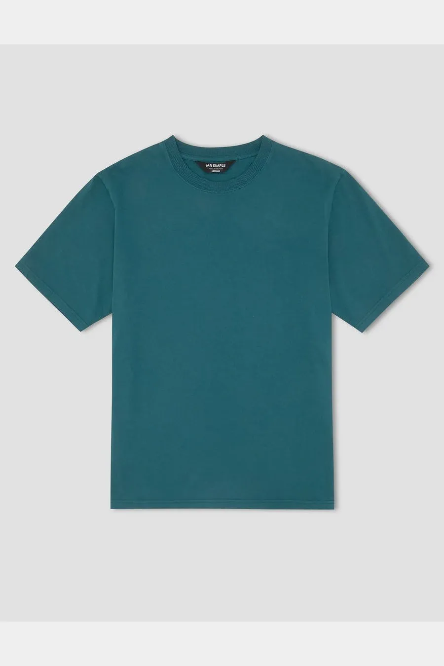 Mr simple heavy weight ss tee- emerald