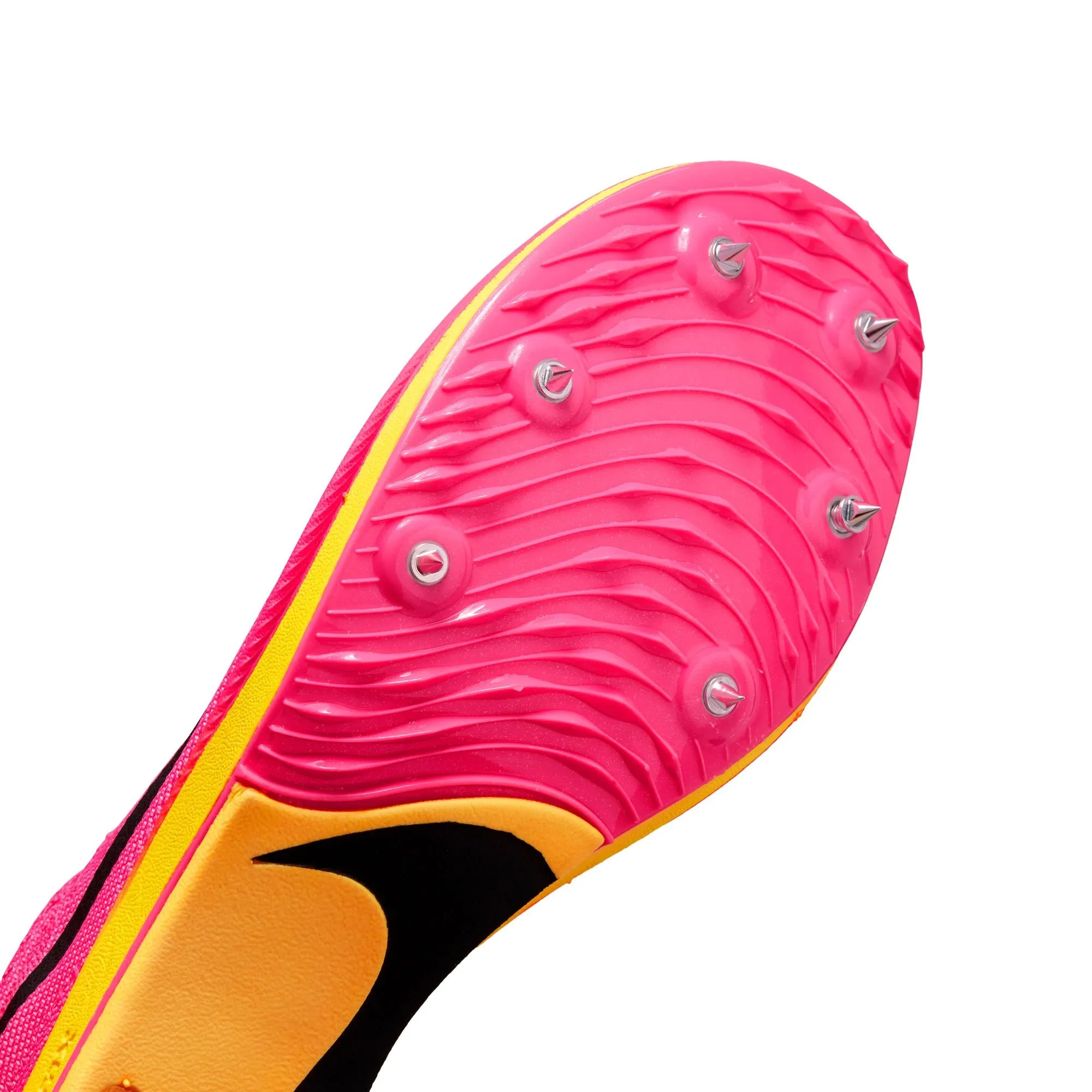 Nike ZoomX Dragonfly Running Spikes in Hyper Pink, Black, and Laser Orange -Optimized English Title-