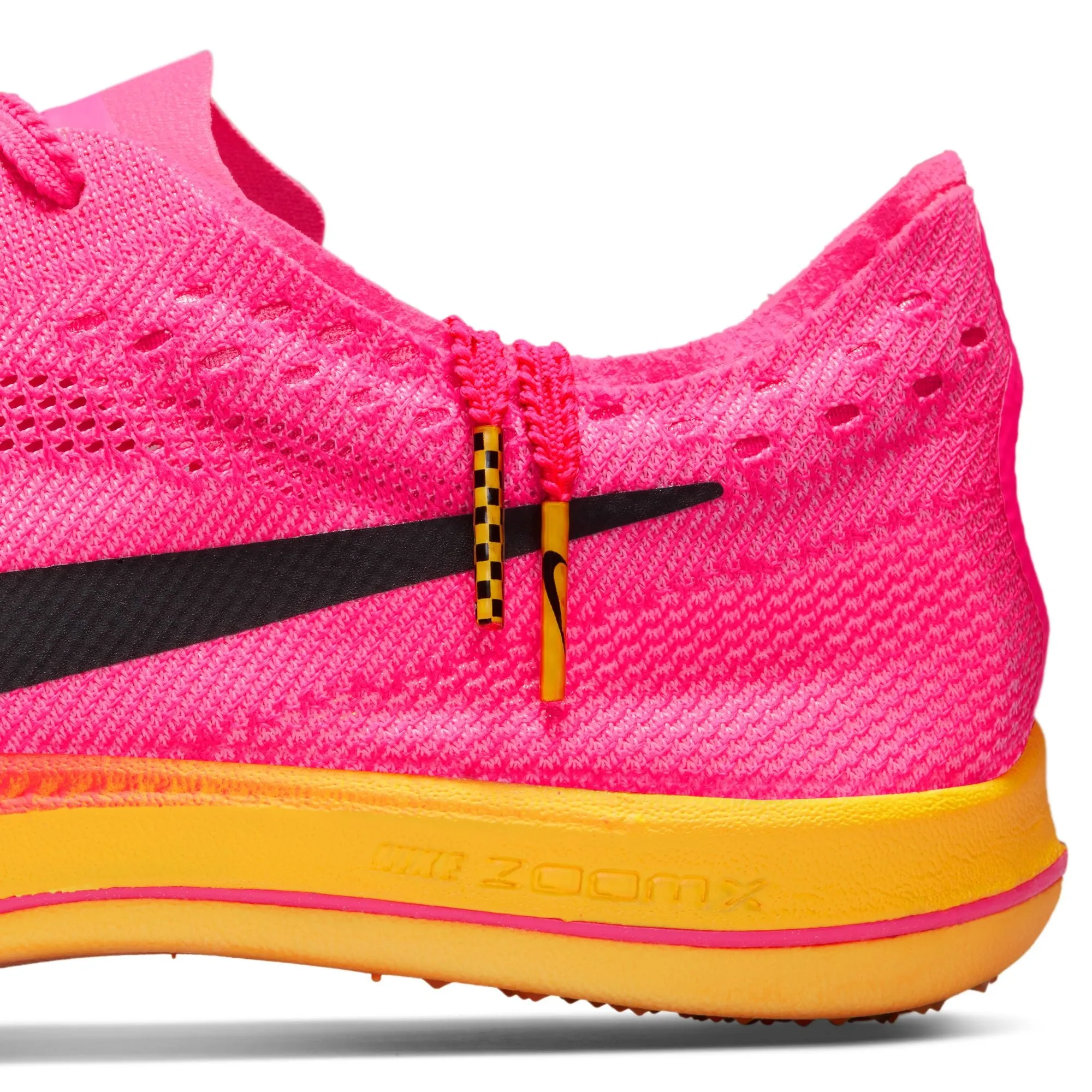 Nike ZoomX Dragonfly Running Spikes in Hyper Pink, Black, and Laser Orange -Optimized English Title-