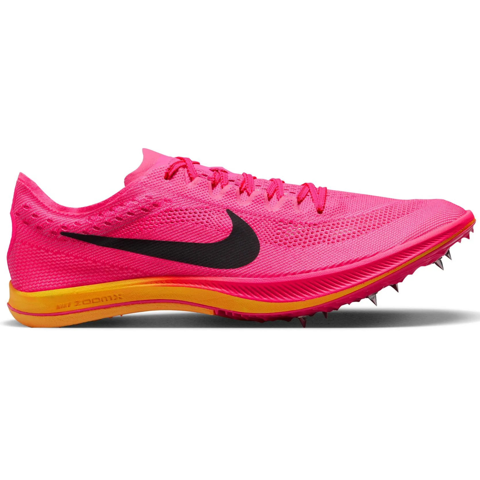 Nike ZoomX Dragonfly Running Spikes in Hyper Pink, Black, and Laser Orange -Optimized English Title-