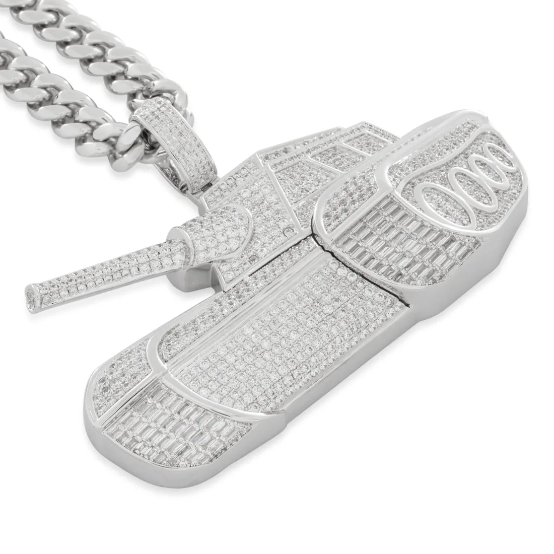 No Limit Records x King Ice - TRU Tank Necklace