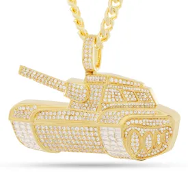 No Limit Records x King Ice - TRU Tank Necklace