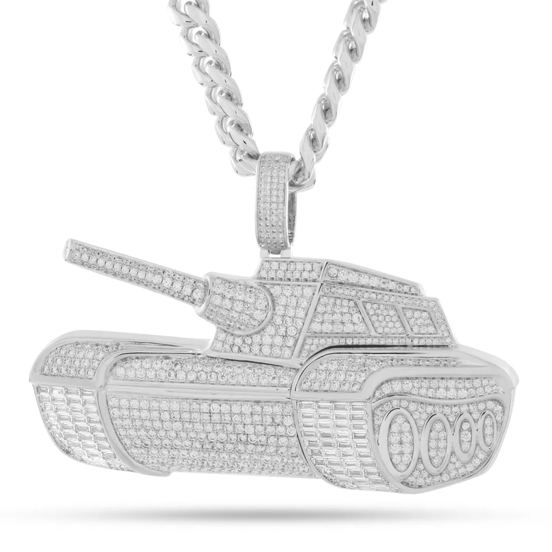 No Limit Records x King Ice - TRU Tank Necklace