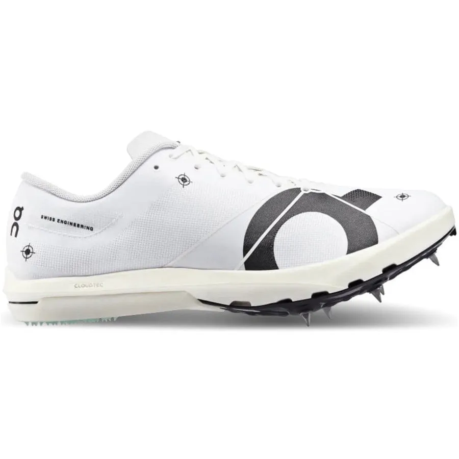 Mens Cloudspike 10,000m Track Shoes - Undyed White/Mint