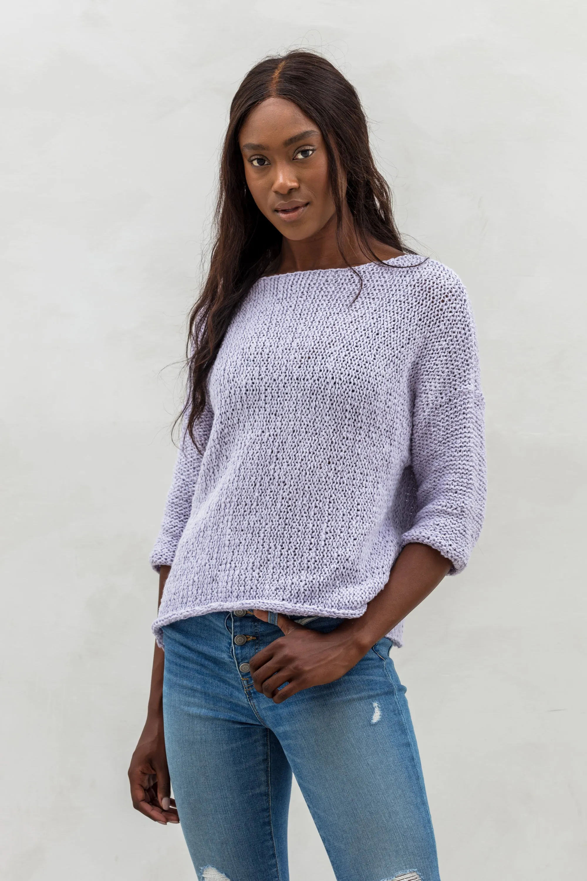 Organic Cotton knit sweater