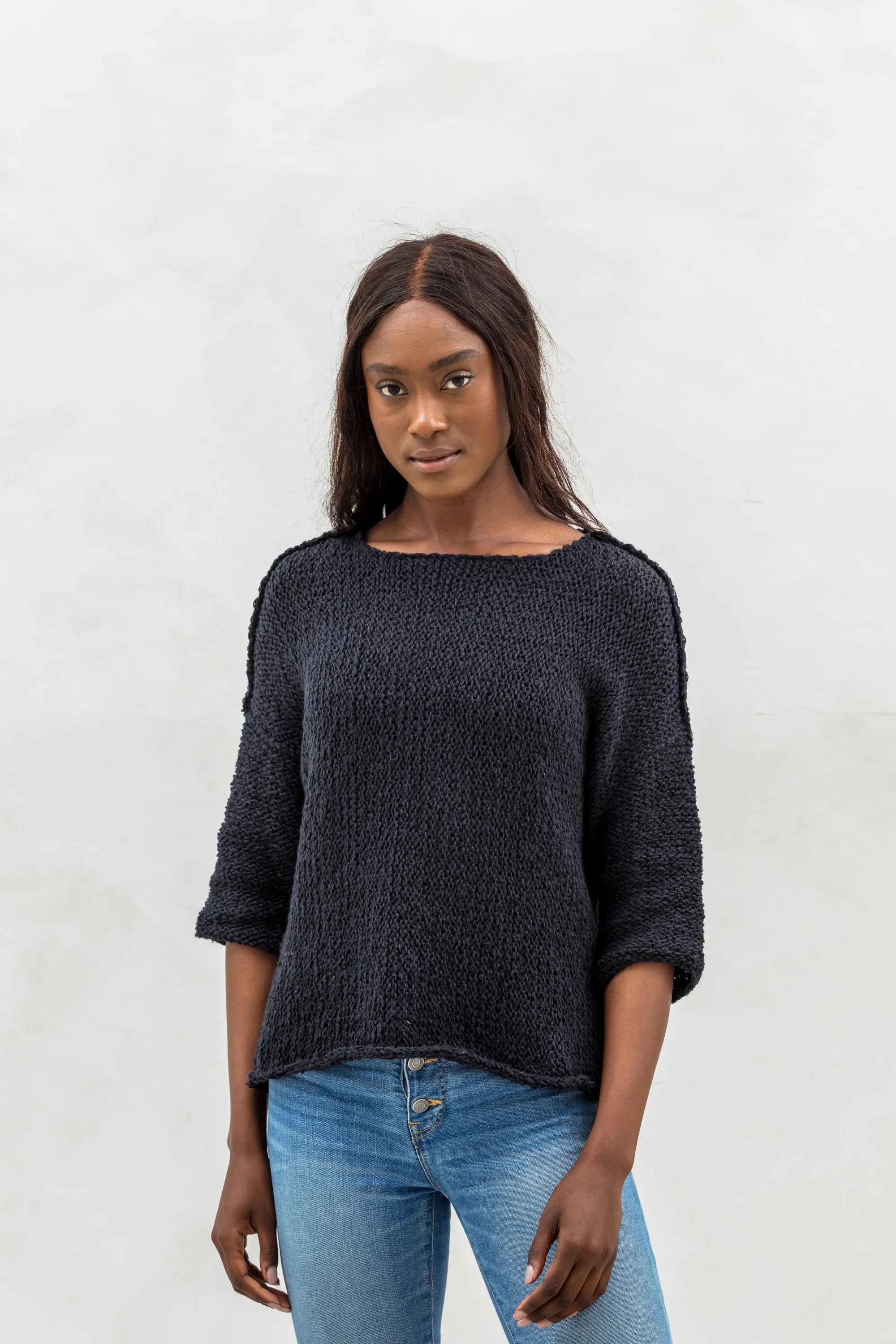 Organic Cotton knit sweater