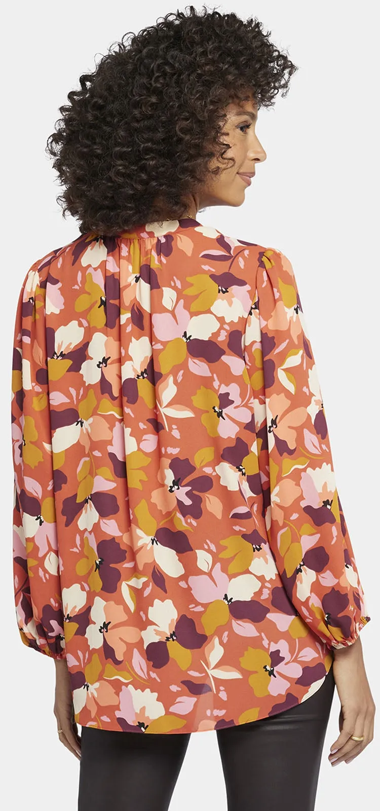 Puff Sleeve Blouse Bloemenprint | Gingervale