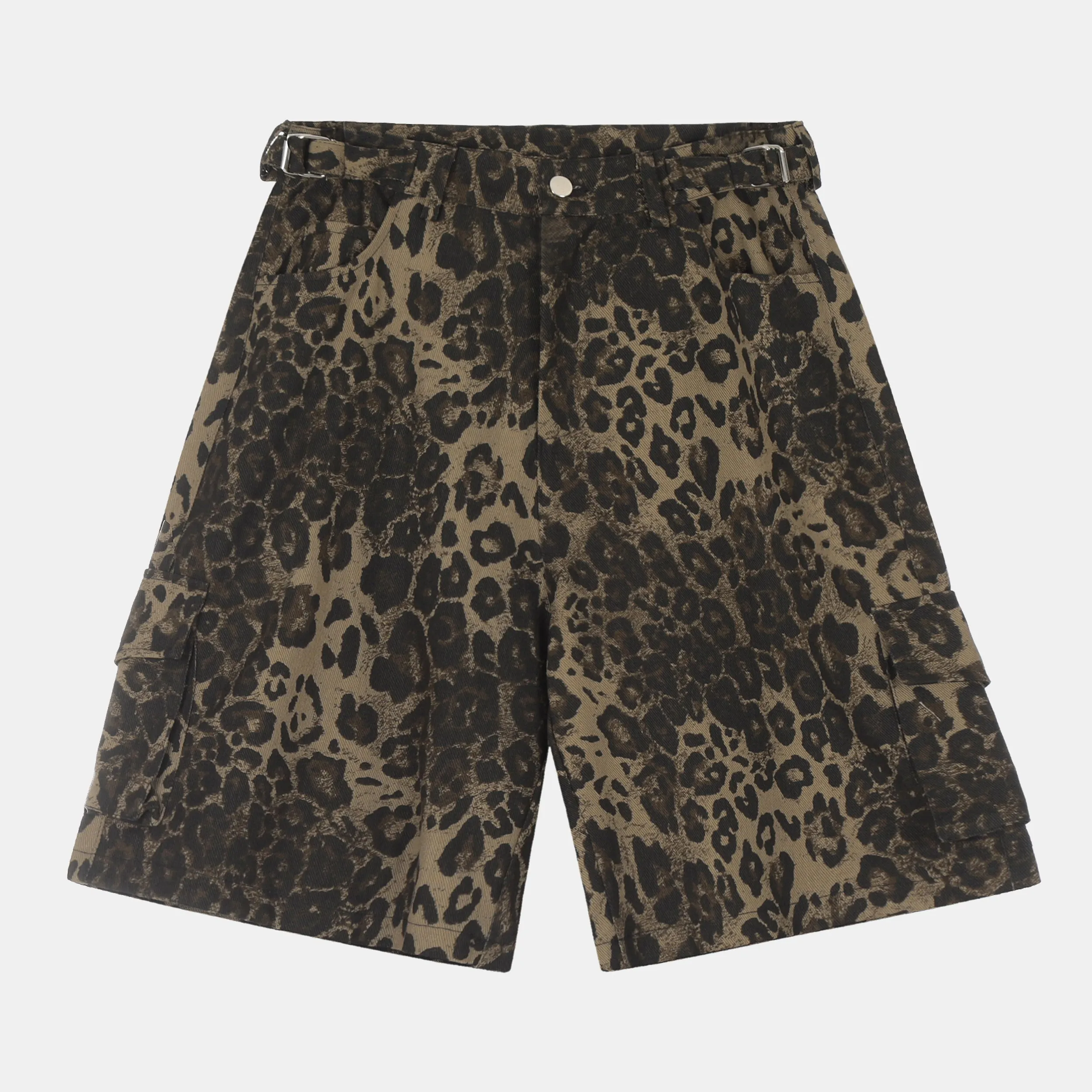 Ribbon Leopard Print | Shorts