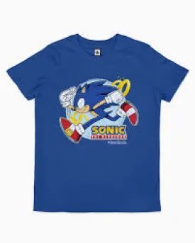 (S) SONIC VINTAGE T-SHIRT NAVY BLUE