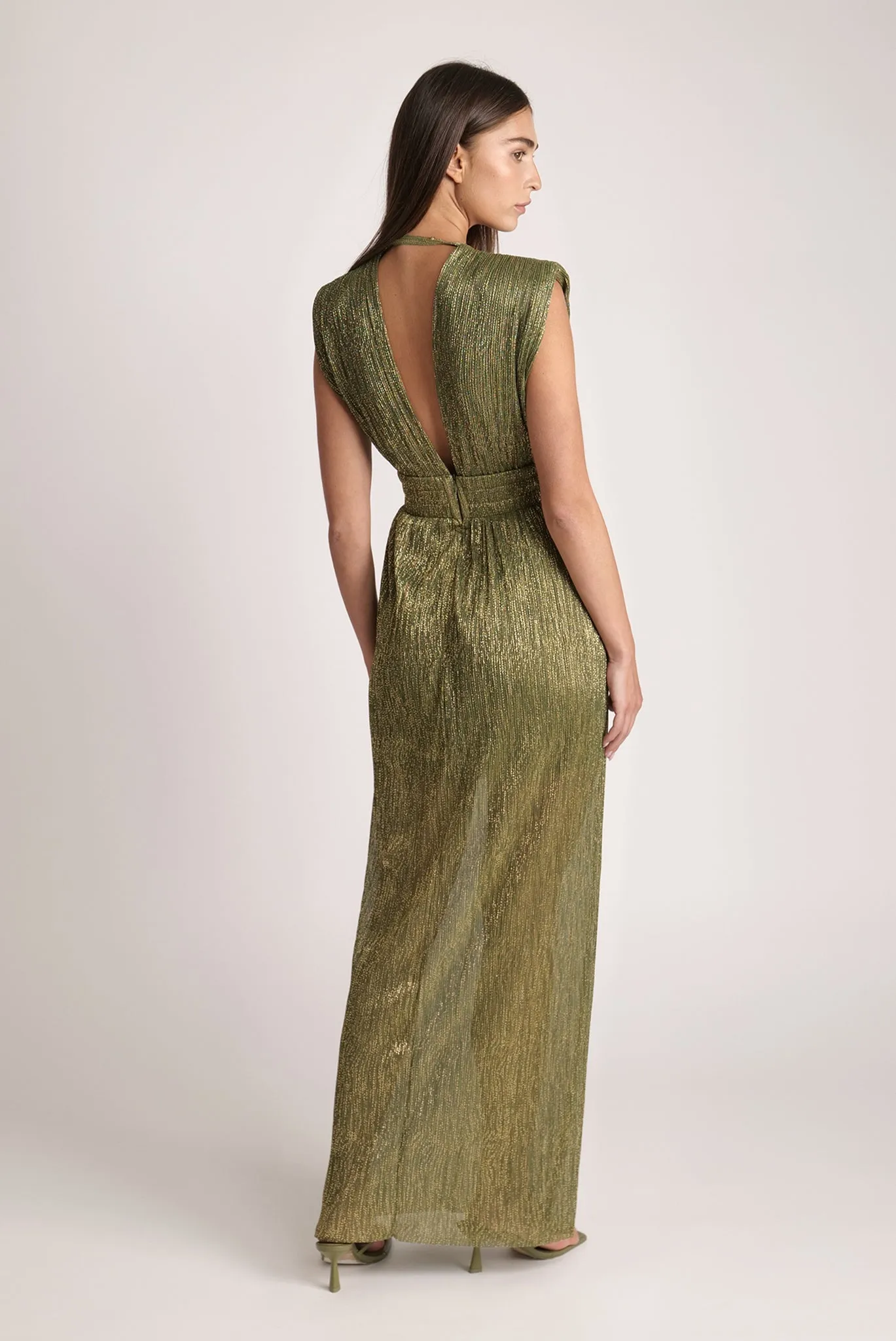 SABINA MUSAYEV Orian Dress - Moss Green