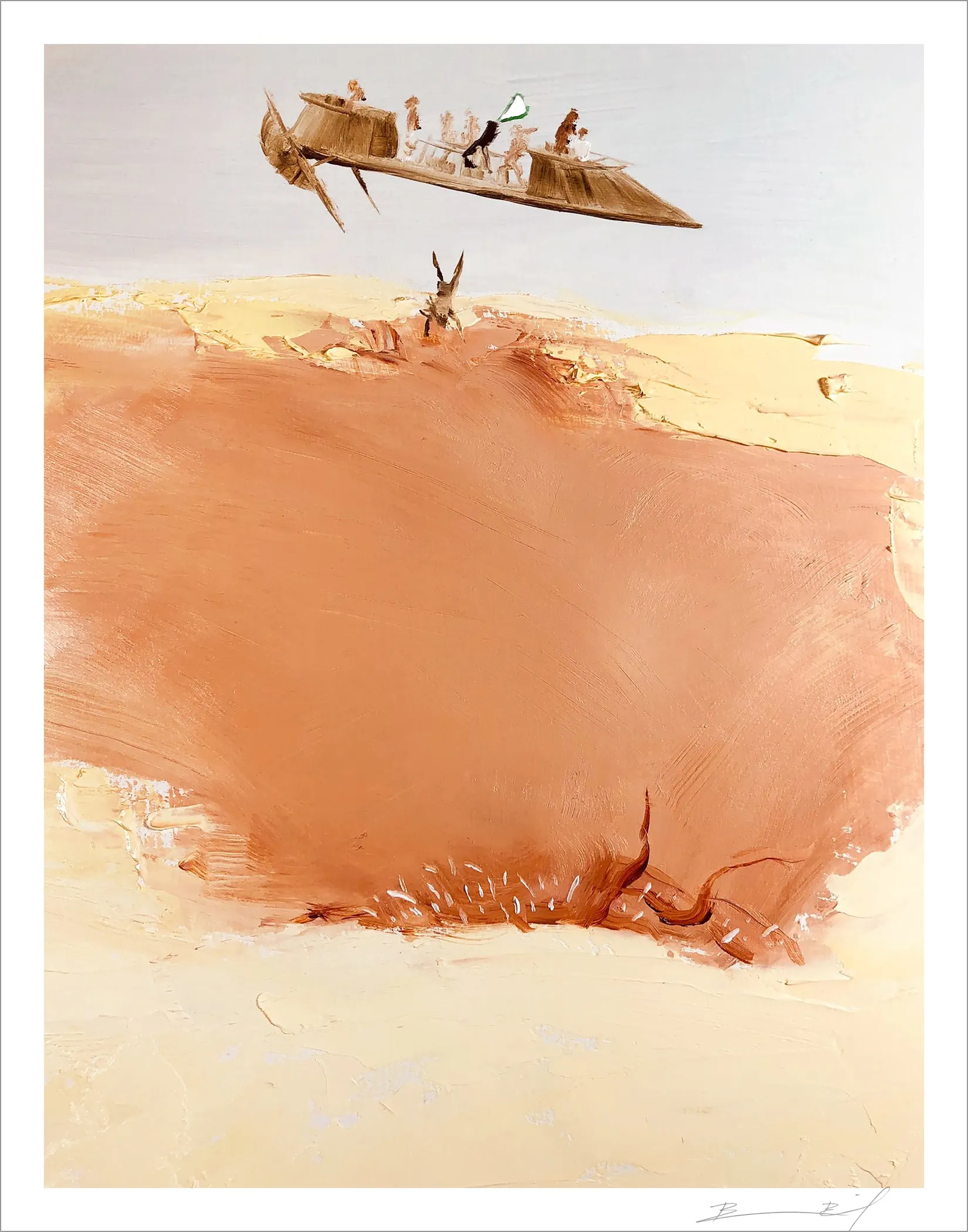 “Sarlacc Print” signed print