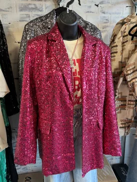 Sequin Blazer